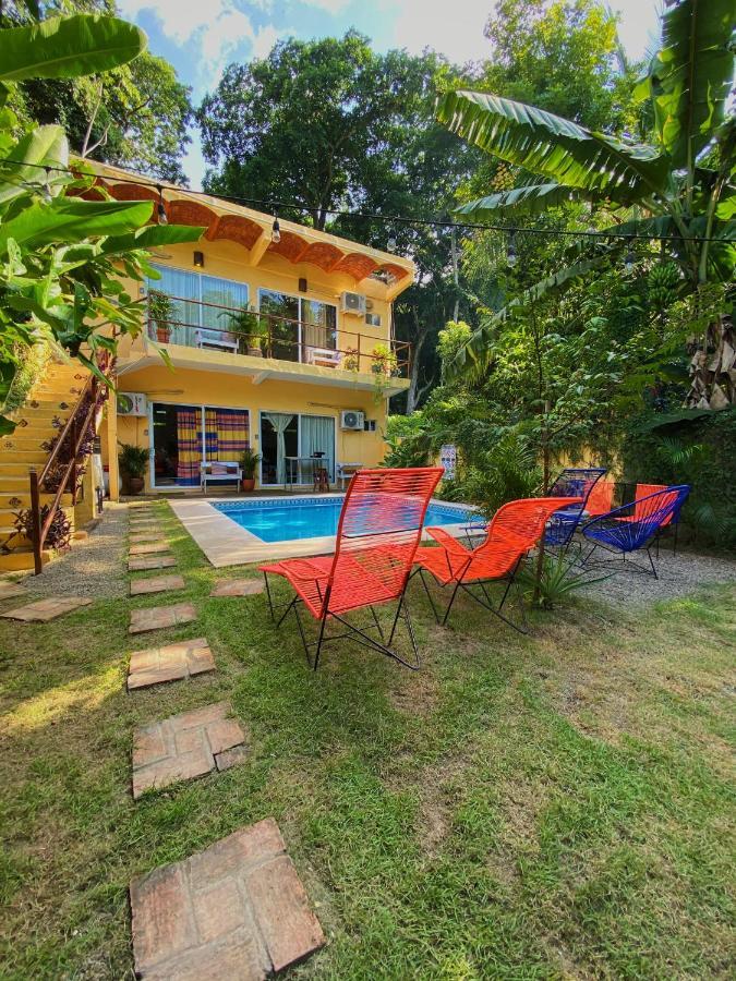 Habitacion Privada Con Pisicina Y Cocina Compartida Sayulita Esterno foto