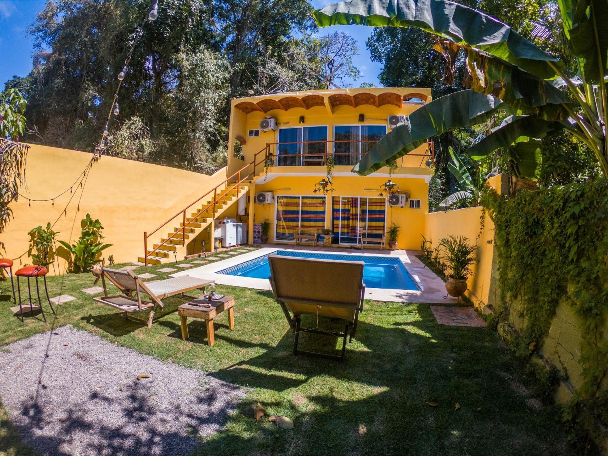 Habitacion Privada Con Pisicina Y Cocina Compartida Sayulita Esterno foto