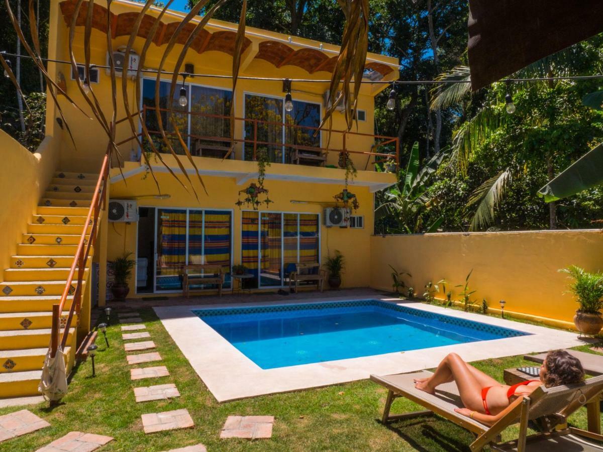 Habitacion Privada Con Pisicina Y Cocina Compartida Sayulita Esterno foto