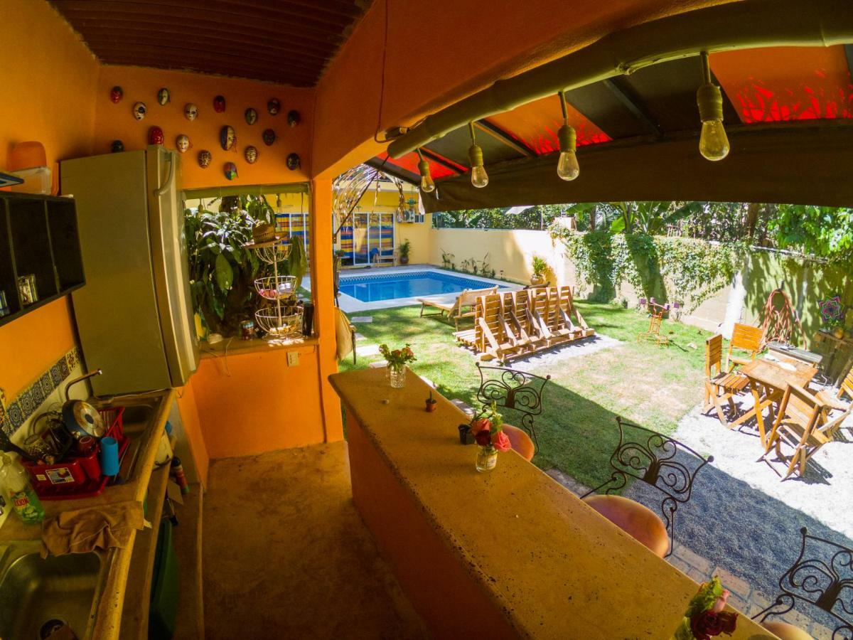 Habitacion Privada Con Pisicina Y Cocina Compartida Sayulita Esterno foto